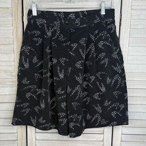 BETTE & COURT Women's Pleated Front High Rise Golf Shorts Black/Gray-8